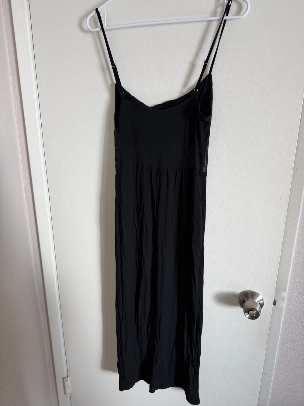 Black Maxi Slip Dress Like New
